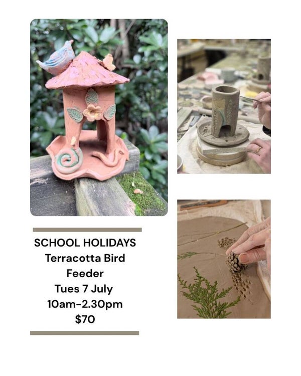 Terracotta Bird Feeder