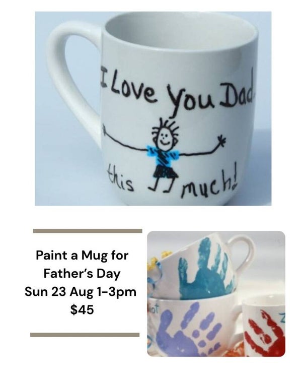 Paint a Mug for Father's Day