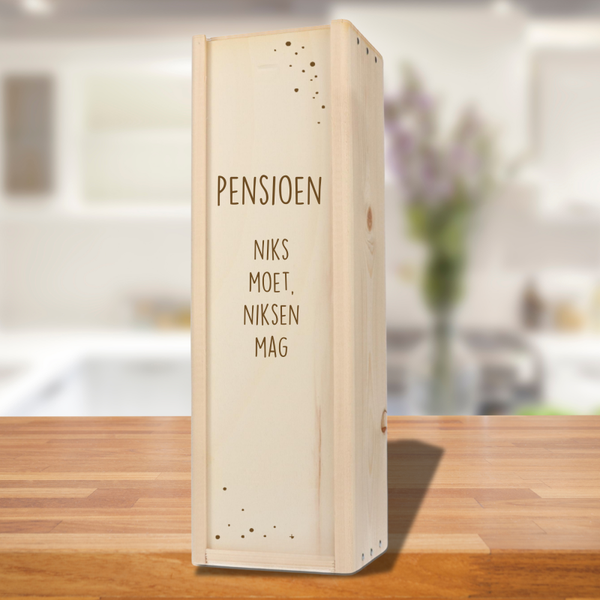 Wijnkist 'Pensioen'