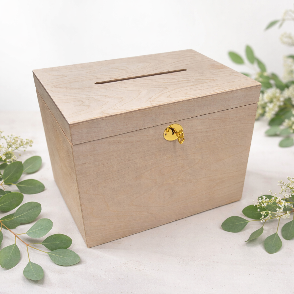 Houten enveloppenkist