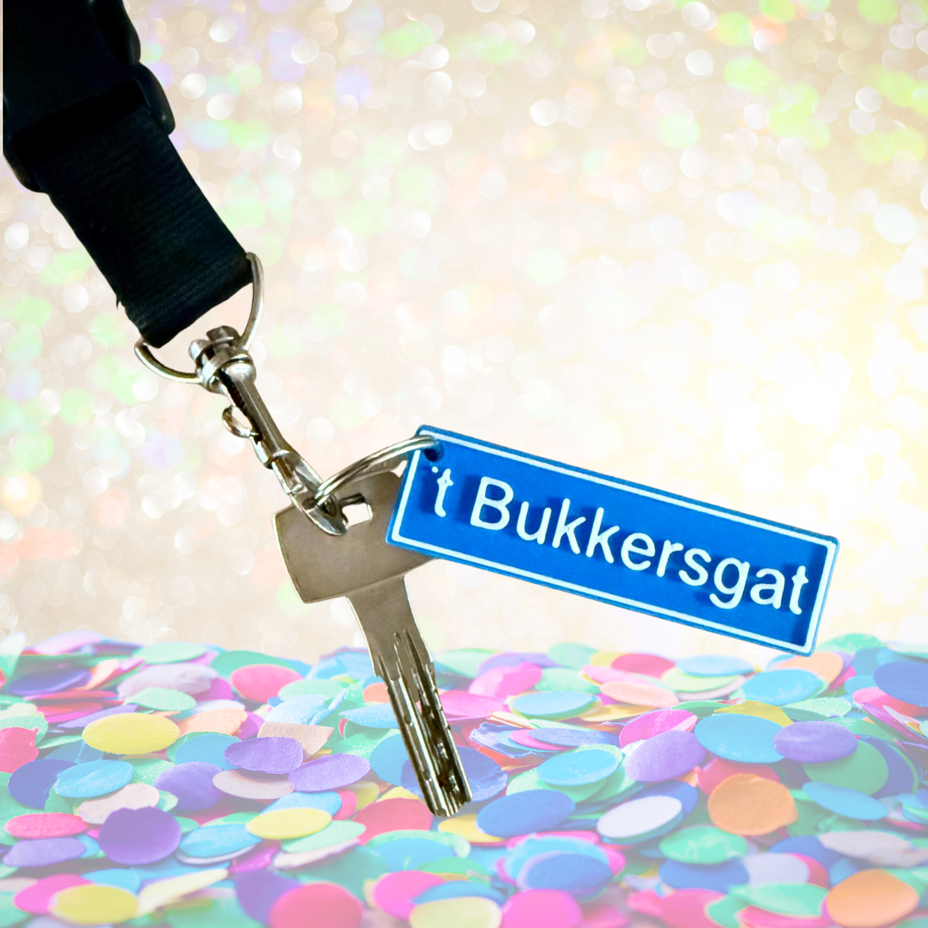 Bukkersgat Sleutelhanger
