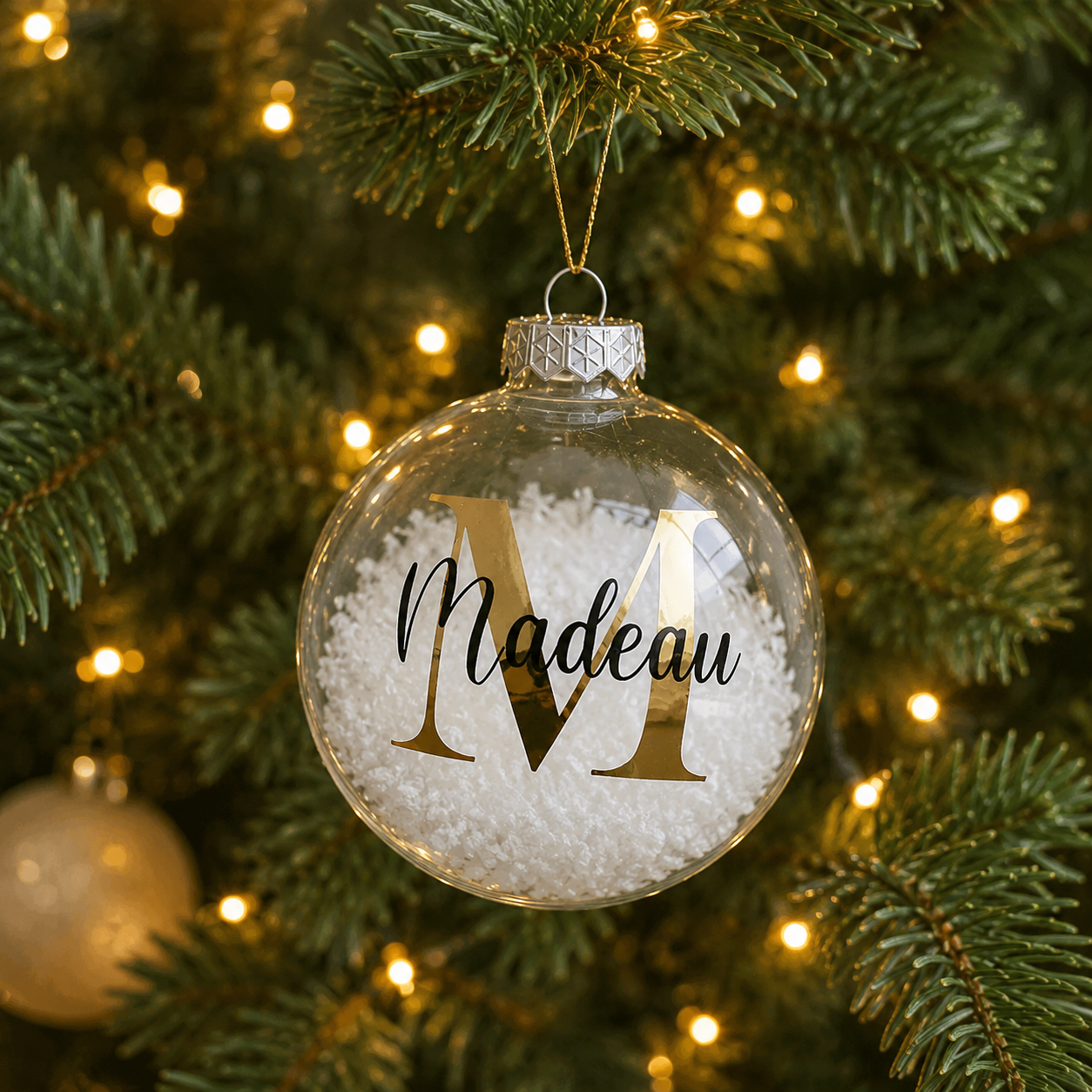 Kerstbal met naam