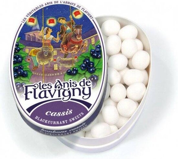 Anis de Flavigny cassis smaak 50 gram