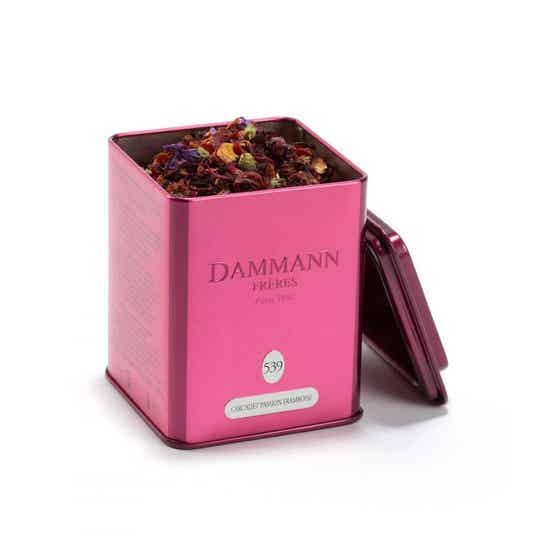 Dammann  Carcadet passion framboise N° 539 blikje 100 gram -