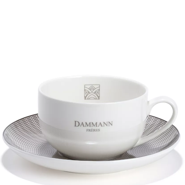 Dammann theekop met ondertas 30 cl
