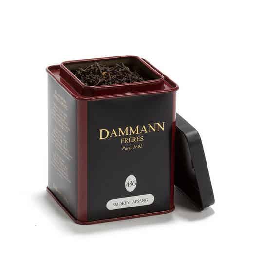 Dammann Smokey lapsang N° 496 blikje 100 gram