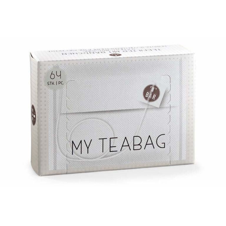 Theefilters T-bar met koordje