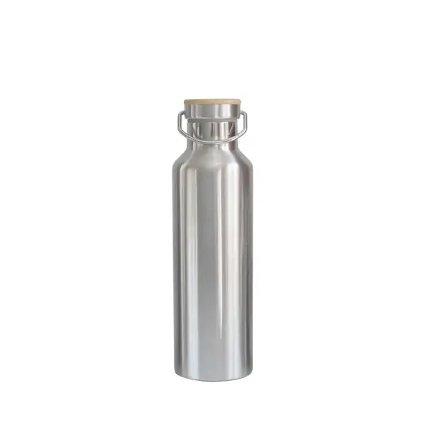 Pandoo Drinkfles 750 ml - Enkelwandig RVS Inox