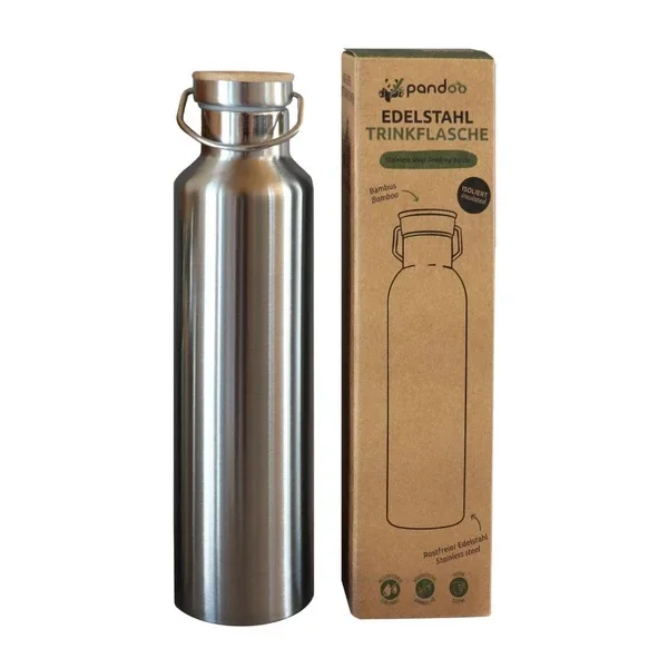 Pandoo Thermos 750 ml - Dubbelwandig RVS Inox