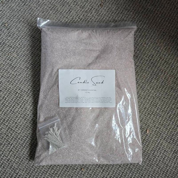 2500 gram kaarsenzand van Kaars en was