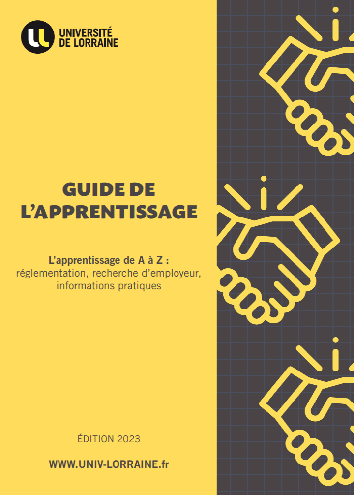 guide de l'apprentissage univertsité de Lorraine