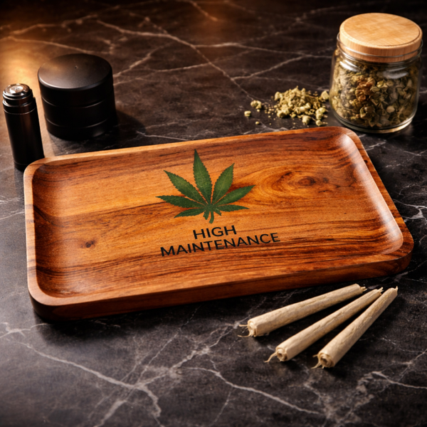 HIGH MAINTENANCE LEAF ROLLING TRAY
