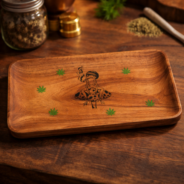 FROG TOKER ROLLING TRAY