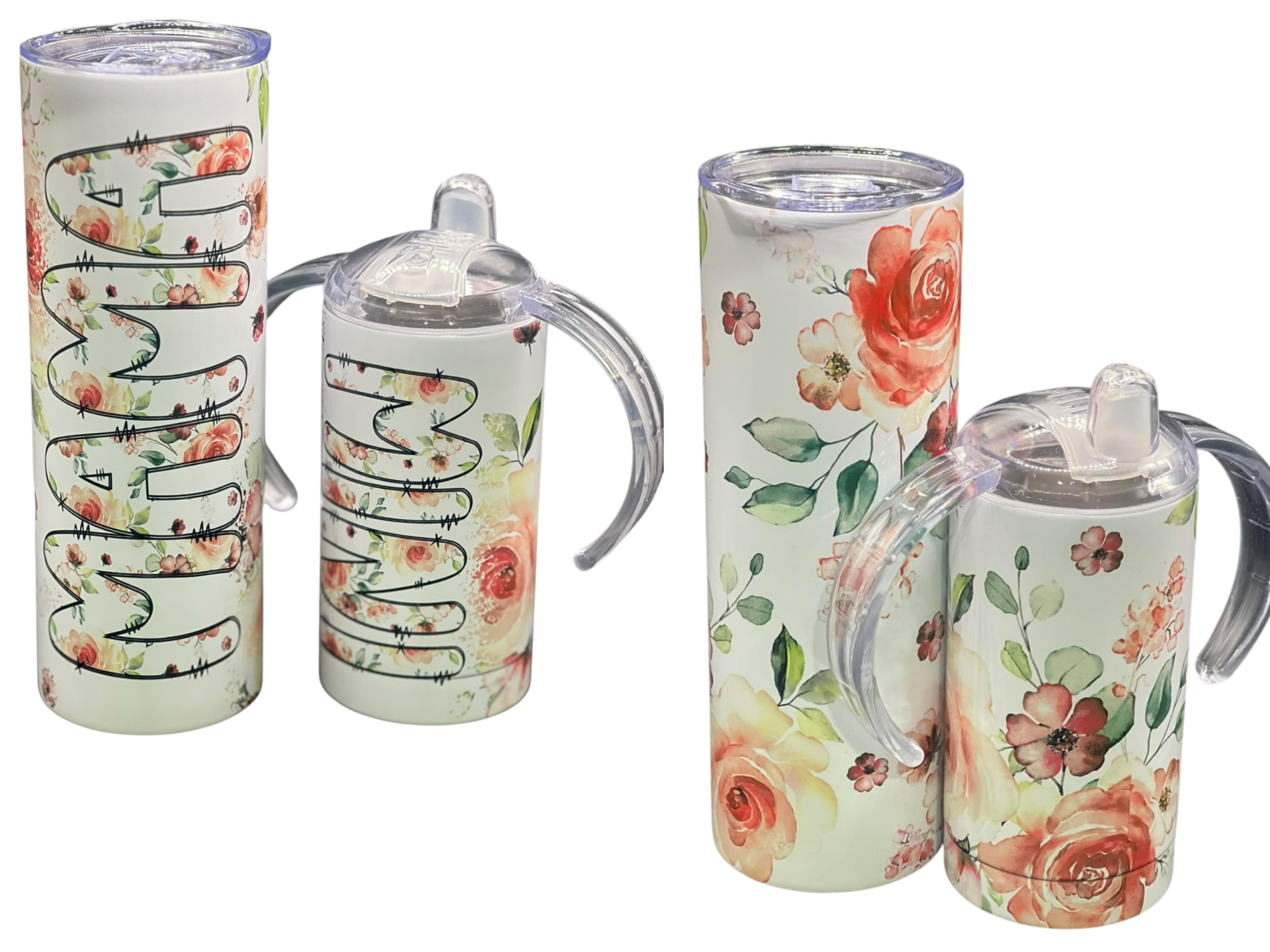 MOTHER-DAUGHTER TUMBLER SET