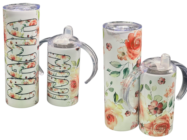 MOTHER-DAUGHTER TUMBLER SET