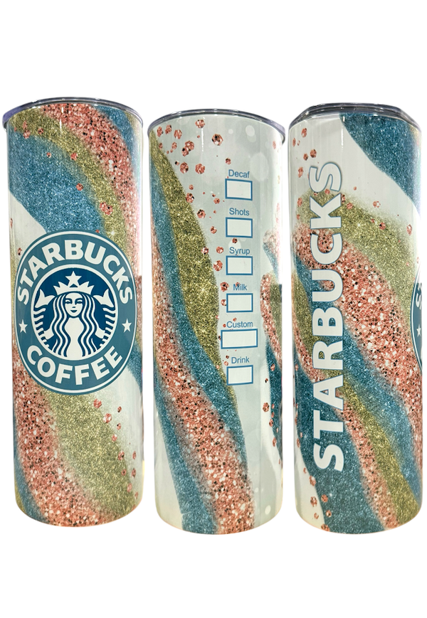 STARBUCKS- PASTEL GLITTER