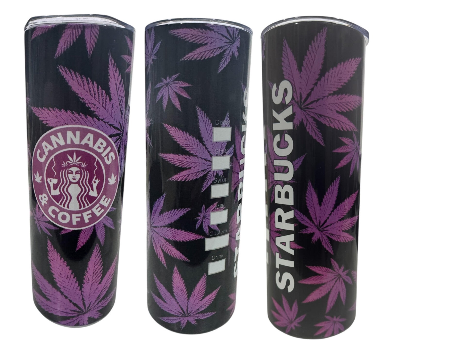 STARBUCKS PURPLE POT LEAF