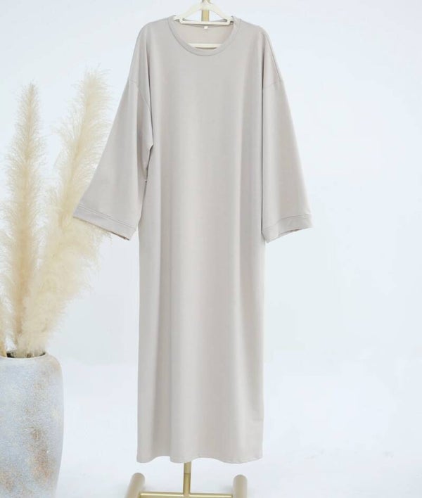 Beige Casual Abaya