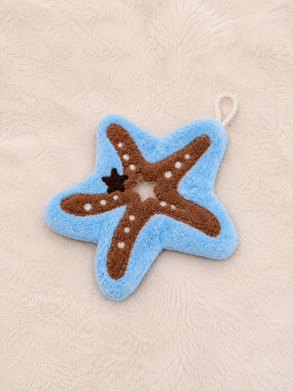 ⭐ Ocean Star Plush Hanging Towel ⭐