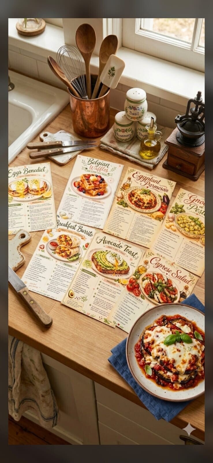 📖 Recipe & Cocktail Card Collection