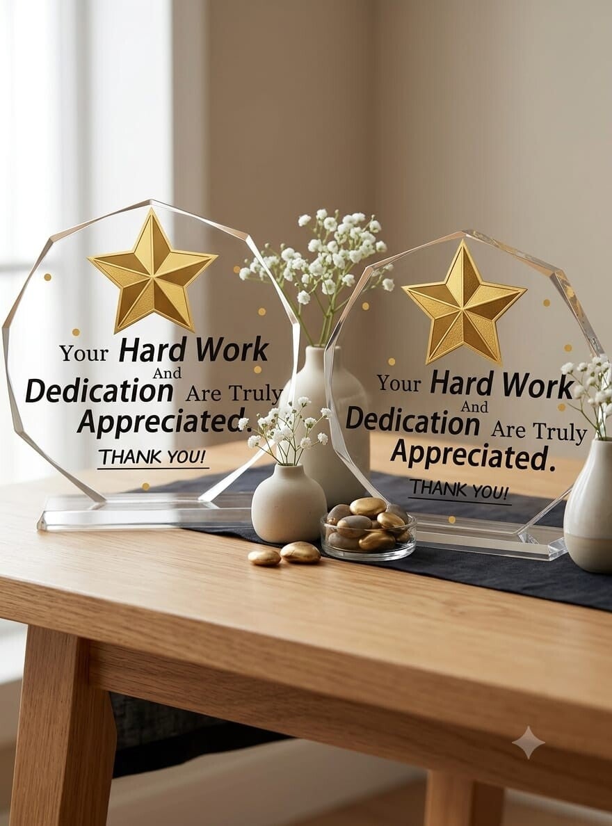 Appreciation Award Plaque 🌟