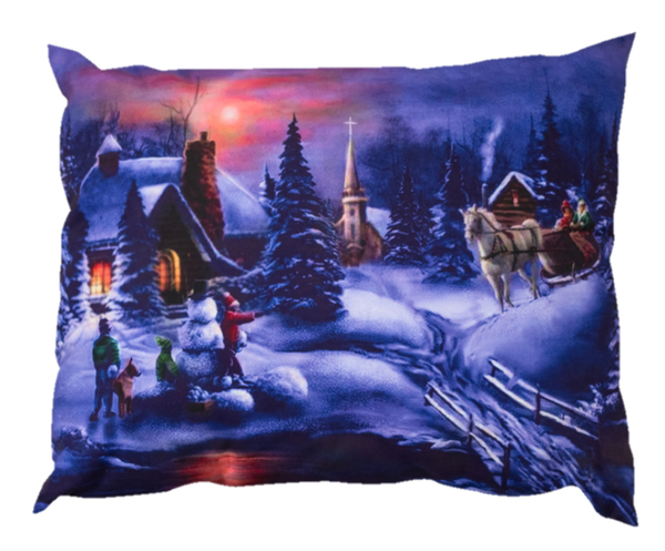 Sierkussen Sneeuwlandschap