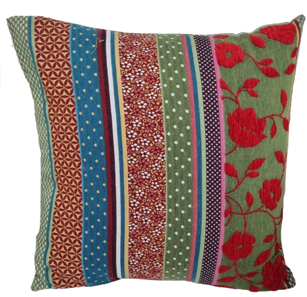 Dekokissen schöner fröhlicher Stoff 60cm x 60cm