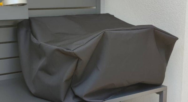 Abdeckung für Fritteuse – Schutzhaube für doppelte Fritteuse, groß