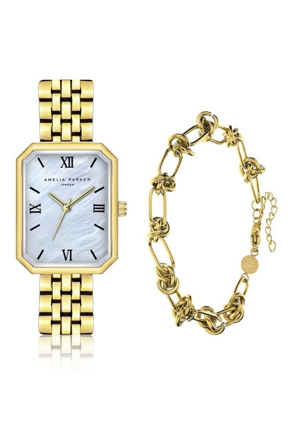 Set de regalo Bali Sands Gold Link de la firma Amelia Parker