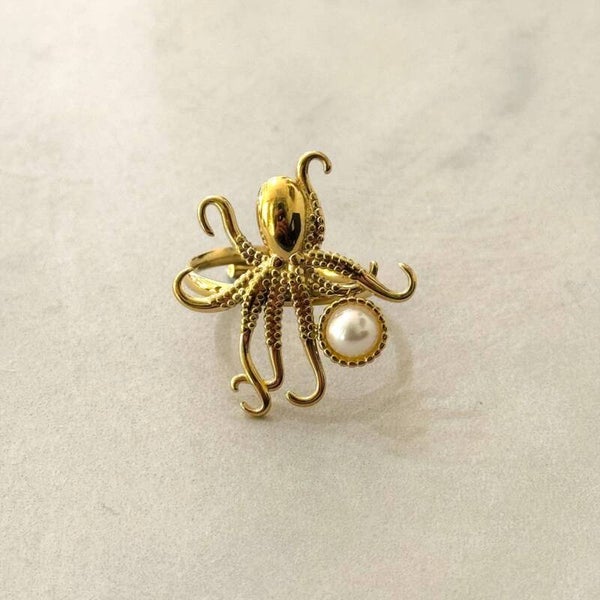 Anillo Pulpo: Misterio y Elegancia en Cada Tentáculo 🐙