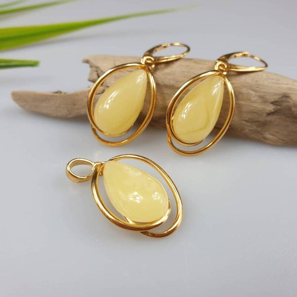 Pendientes de ámbar, pendientes de plata de ley, pendientes de piedras preciosas