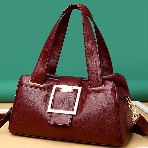 Bolso Tote Vintage - Rojo