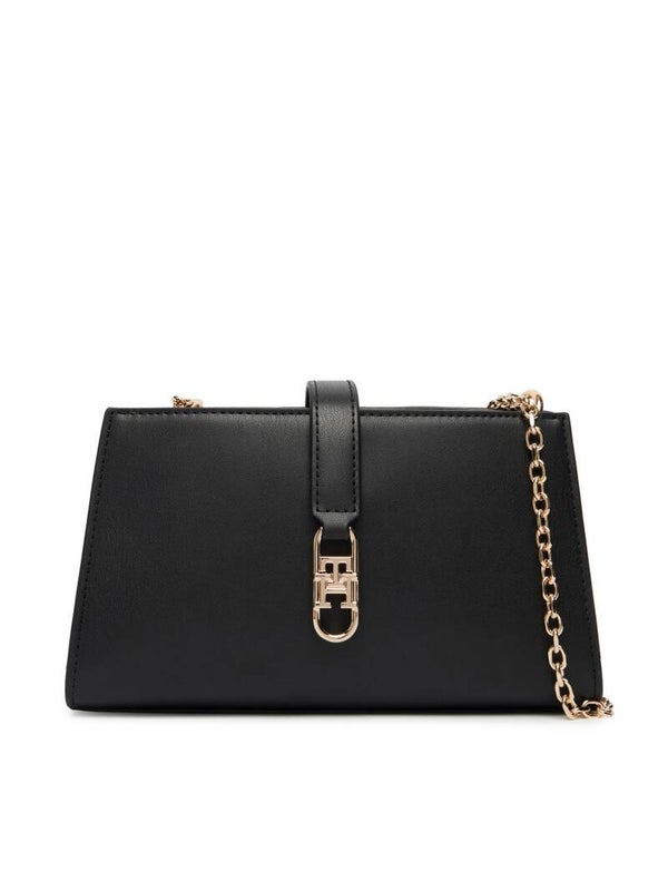 Bolso Th Libre Chain Crossover - Negro Tommy Hilfiger