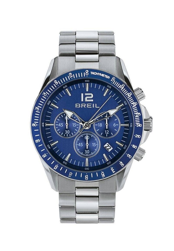 BREIL Reloj Hombre Tyler – Acero Azul 43 mm