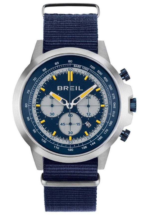 BREIL Reloj Hombre X.Large – Acero Azul 46 mm