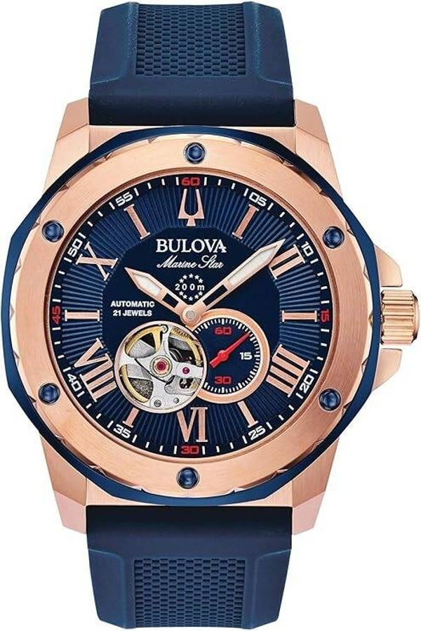 Bulova Marine Star 98A227 – Potencia, diseño y presencia real
