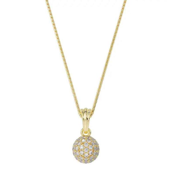 Collar Esfera Oro