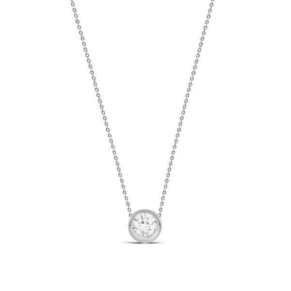 COLLAR IMRAK (PLATA DE LEY 925, RODIO, CIRCONITA BRILLANTE)