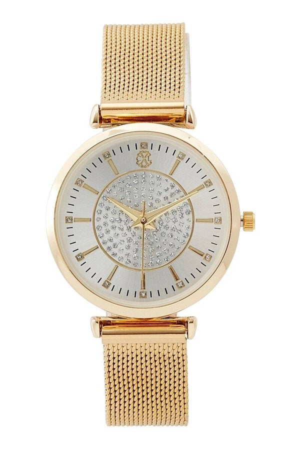 CXL BY CHRISTIAN LACROIX Estuche reloj de cuarzo de acero y pulsera