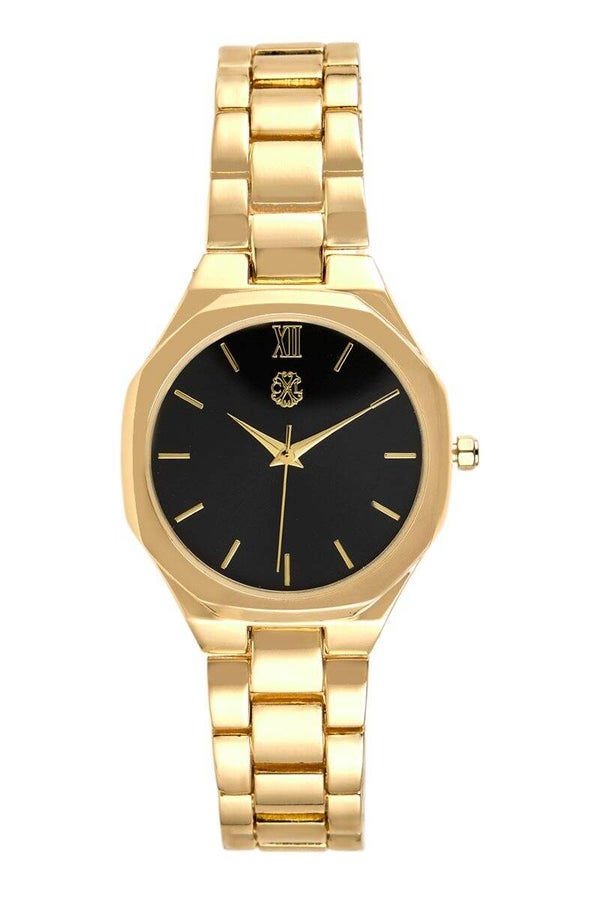 CXL BY CHRISTIAN LACROIX Reloj de cuarzo de aleación - Dorado y negro