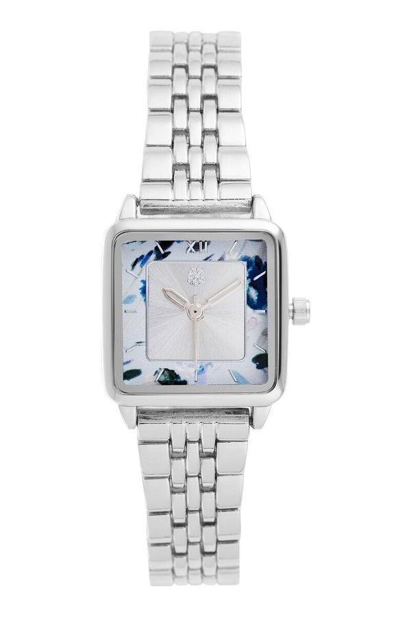 CXL BY CHRISTIAN LACROIX Reloj de cuarzo de metal aleado - Plateado y blanco