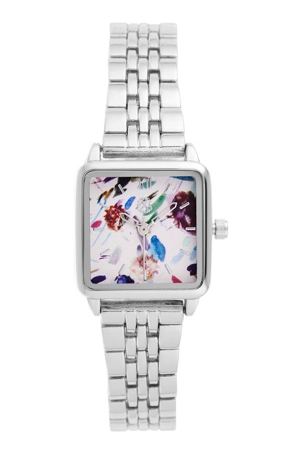CXL BY CHRISTIAN LACROIX Reloj de cuarzo de metal - Plateado y blanco