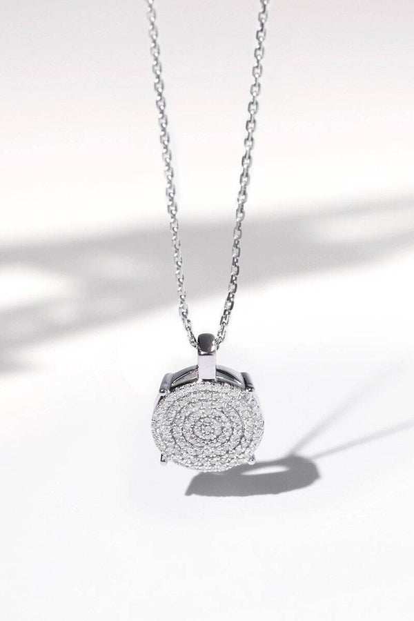 Colgante Sublissime - Oro blanco y diamantes naturales