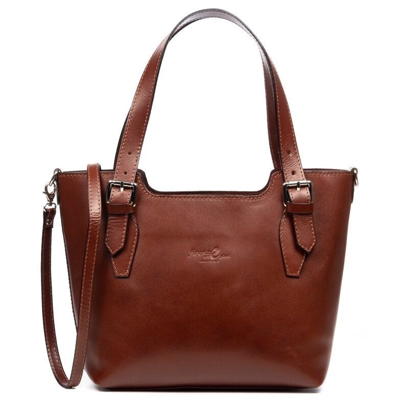FIRENZE ARTEGIANI Arezzo Bolso tote Mujer.Piel auténtica