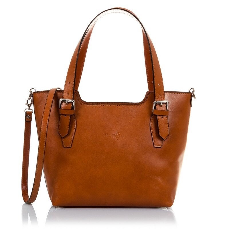 FIRENZE ARTEGIANI Arezzo Bolso tote Mujer.Piel auténtica