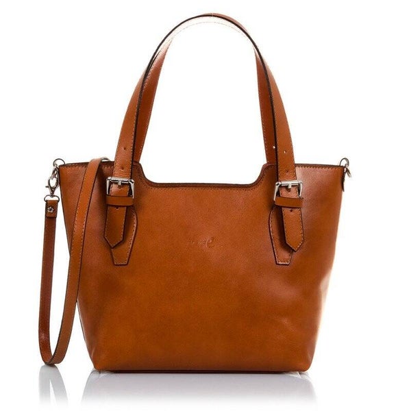 FIRENZE ARTEGIANI Arezzo Bolso tote Mujer.Piel auténtica