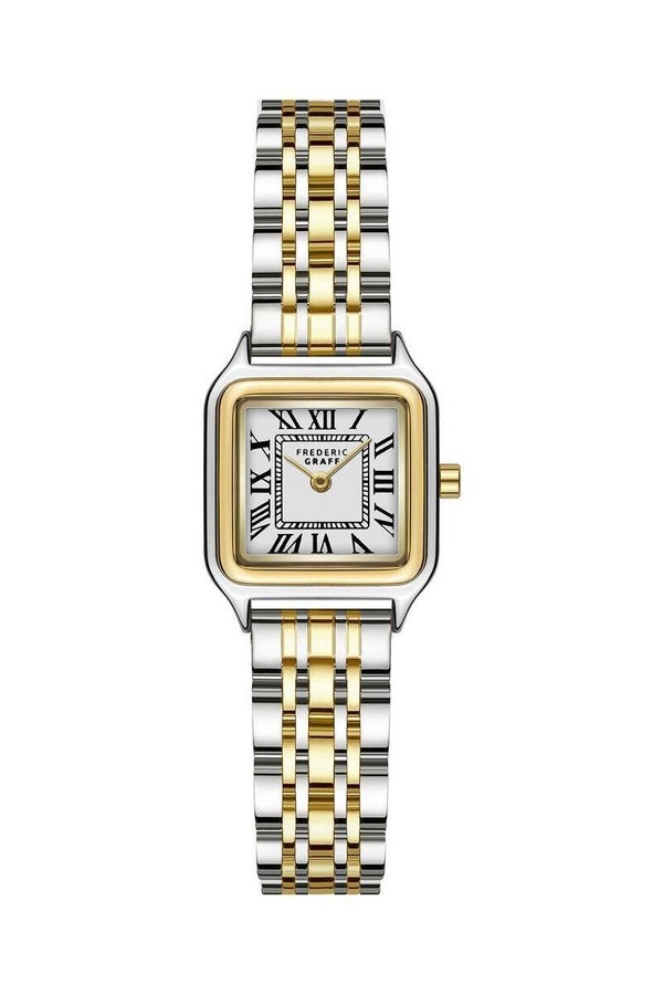 FRÉDÉRIC GRAFF – Reloj de Cuarzo Bicolor (Oro Amarillo y Plata)