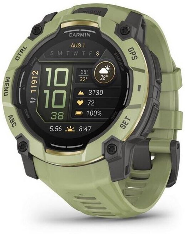 Garmin Instinct 3 AMOLED 50mm Green Limited Edition