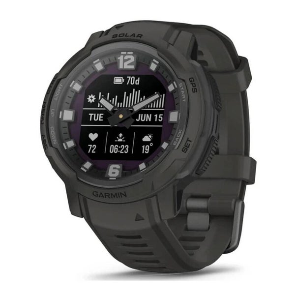 Garmin Instinct Crossover Solar Gris Pizarra