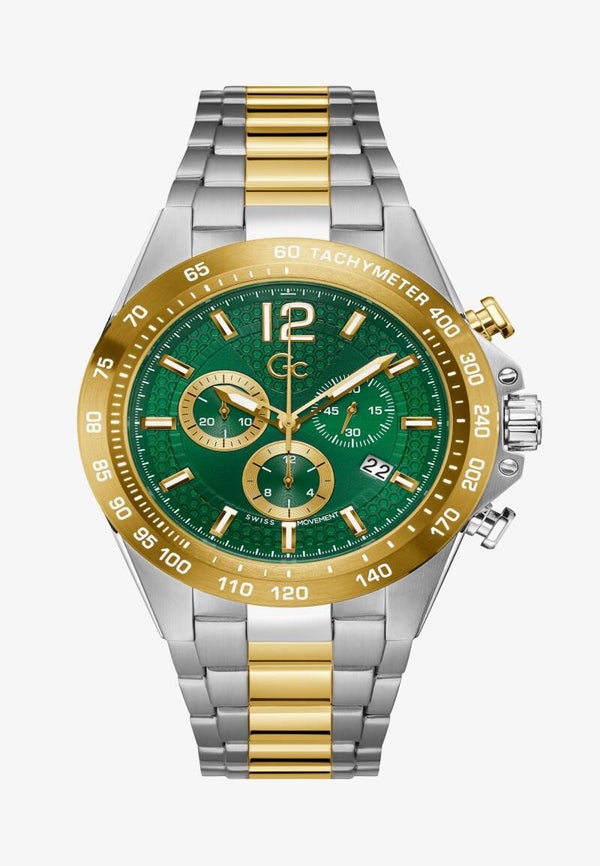 GC Audacious – Cronógrafo Silver/Gold